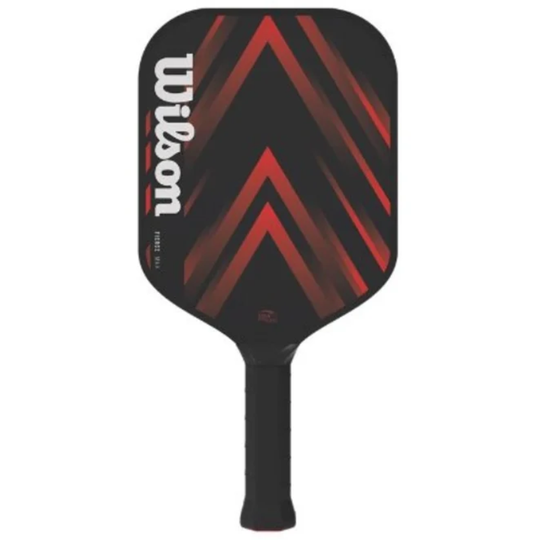 Wilson FIERCE PRO V2 Pickleball Paddle -  Black/Red
