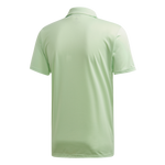 Adidas Club 3 Stripe Polo - Glow Green/Grey