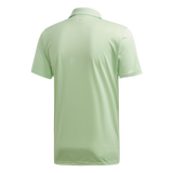 Adidas Club 3 Stripe Polo - Glow Green/Grey