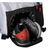 Wilson Super Tour Pickleball Bag - GrayBlack/Red