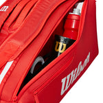 Wilson Super Tour 6 Pack 2025 Racquet Bag - Red