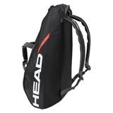 Head Tour Team 6 Racquet Combi - Black/Orange