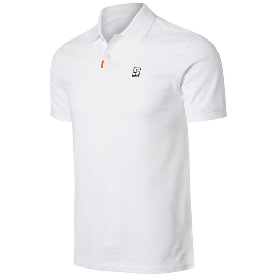 Nike Slam Polo Slim Fit - White/White