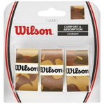 Wilson Overgrip 3 Pack Camo - Brown