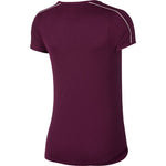 Nike Court Dry Top bordeaux/white