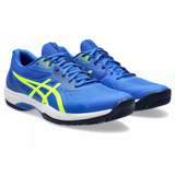Asics Game FF Mens Pickleball Shoes - Illusion Blue / Safety Yellow