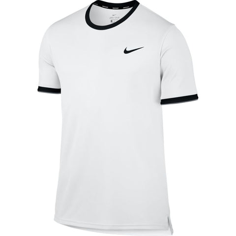 Nike Mens Dry Top Tee white/black