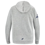 Babolat Exercise Junior Hood Sweat - High Rise Hthr