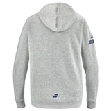 Babolat Exercise Junior Hood Sweat - High Rise Hthr
