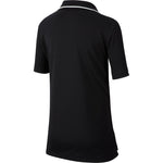 Nike Boys Court DriFit Polo - Black/White