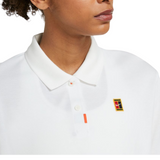 Nike Womens Polo 2.0 - White/Brilliant Orange