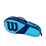Wilson Match III 3 Pack Racquet Bag - Blue/Black