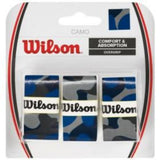 Wilson Overgrip 3 Pack Camo - Blue
