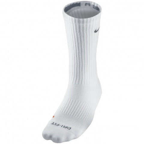 Nike Dri-Fit Cushion Crew Socks white