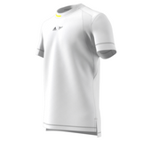 Adidas Performance London Stretch Woven Men Tennis T-Shirt - White/Impyel