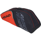 Head Radical 6 Racquet Combi - Orange/Grey