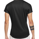 Rafa Challenger Short-Sleeve Top - Black/White