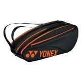 Yonex Team Racquet Bag 6pcs 2023 - Black/Orange