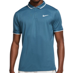 Nike Court DriFit Victory Polo - Rift Blue/White