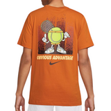 Nike Court Men's Tennis T-Shirt - Campfire Orange