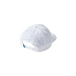 Rallee Quiet Please UltraLight One Size Fits Most Tennis Cap - White/Green