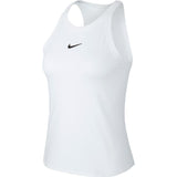 Nike Womens Court DriFit Tank - White/Black