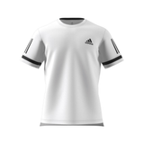 Adidas Club 3 Stripes Tee white/black
