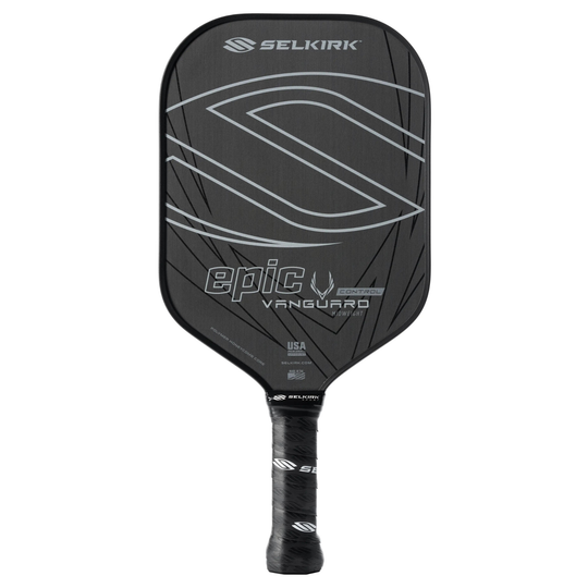 Selkirk Vanguard Control Epic Midweight Raw Carbon Pickleball Paddle