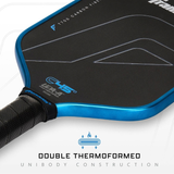 Franklin C45 Carbon Fiber Hybrid 14mm Pickleball Paddle - Blue