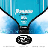 Franklin Signature Series Fiberglass 16mm with Maxgrit Pickleball Paddle