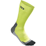 Wilson Colour Crew Sock lime/black