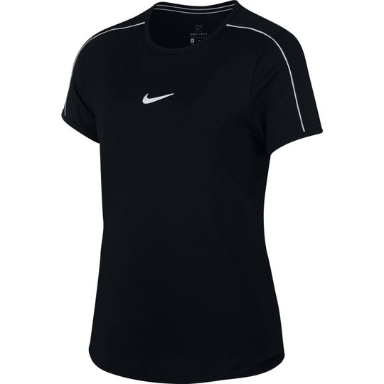 NikeCourt Girls Dri-Fit - Black/White