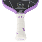 Six Zero Quartz 15mm Pickleball Paddle - Amethyst Purple