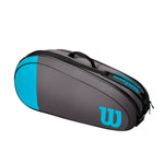 Wilson Team 6 Pack Racquet Bag - Blue/Grey