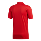 Adidas Club 3 Stripe Polo - Scarlet