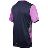 Babolat Boys Performance V Neck Tee - Radiant Orchid