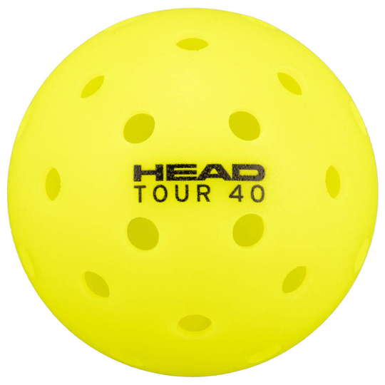 Head Tour 40 Pickleballs - 100 Pack