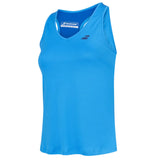 Babolat Play Tank Girls Top - Blue Aster