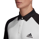 Adidas Colour Block Polo - White/Black