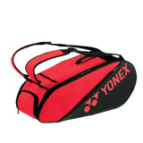 Yonex Active Racquet Bag 6pcs 2022 - Black/Red