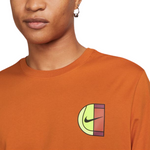 Nike Court Men's Tennis T-Shirt - Campfire Orange
