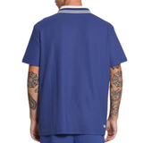 Rallee Happy Hour Mens Tennis Polo - Twilight