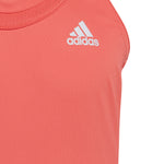Adidas Girls Club Tennis Tank - Semi Turbo/White