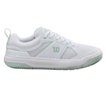 Wilson Pickle Pro Womens Pickleball Shoe - White/White/Surf Spray