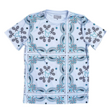 Letour Dig 4 Training Shirt - White/Torquoise/Navy