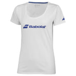 Babolat Exercise Girl Tee 1000 - White/White