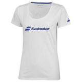 Babolat Exercise Girl Tee 1000 - White/White