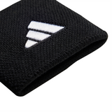 Adidas Tennis Wristband Small - Black/Black/White