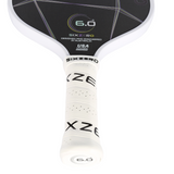 Six Zero Quartz 15mm Pickleball Paddle - Crystal White