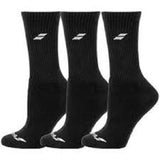 Babolat Crew Sock 3 Pack Black